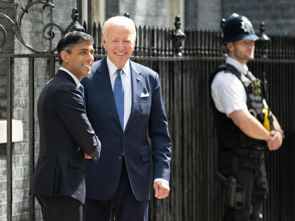 Rishi Sunak Joe Biden