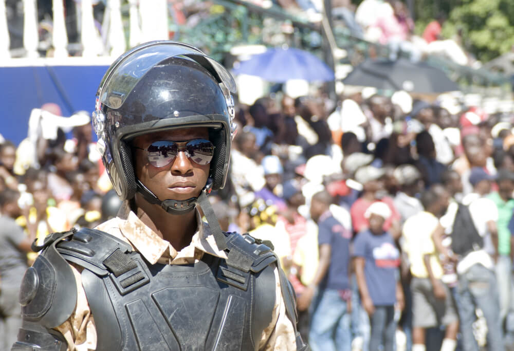 Haiti protest