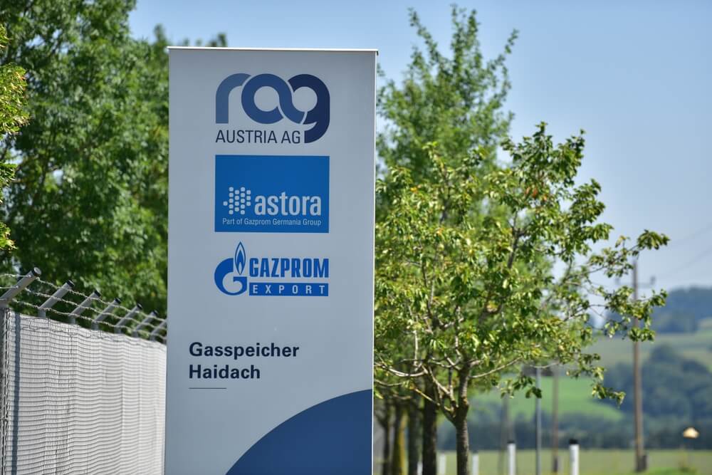 Austria gas storage