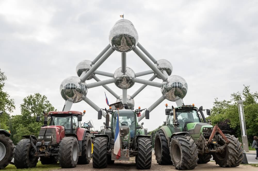Brussels Farmers Protest